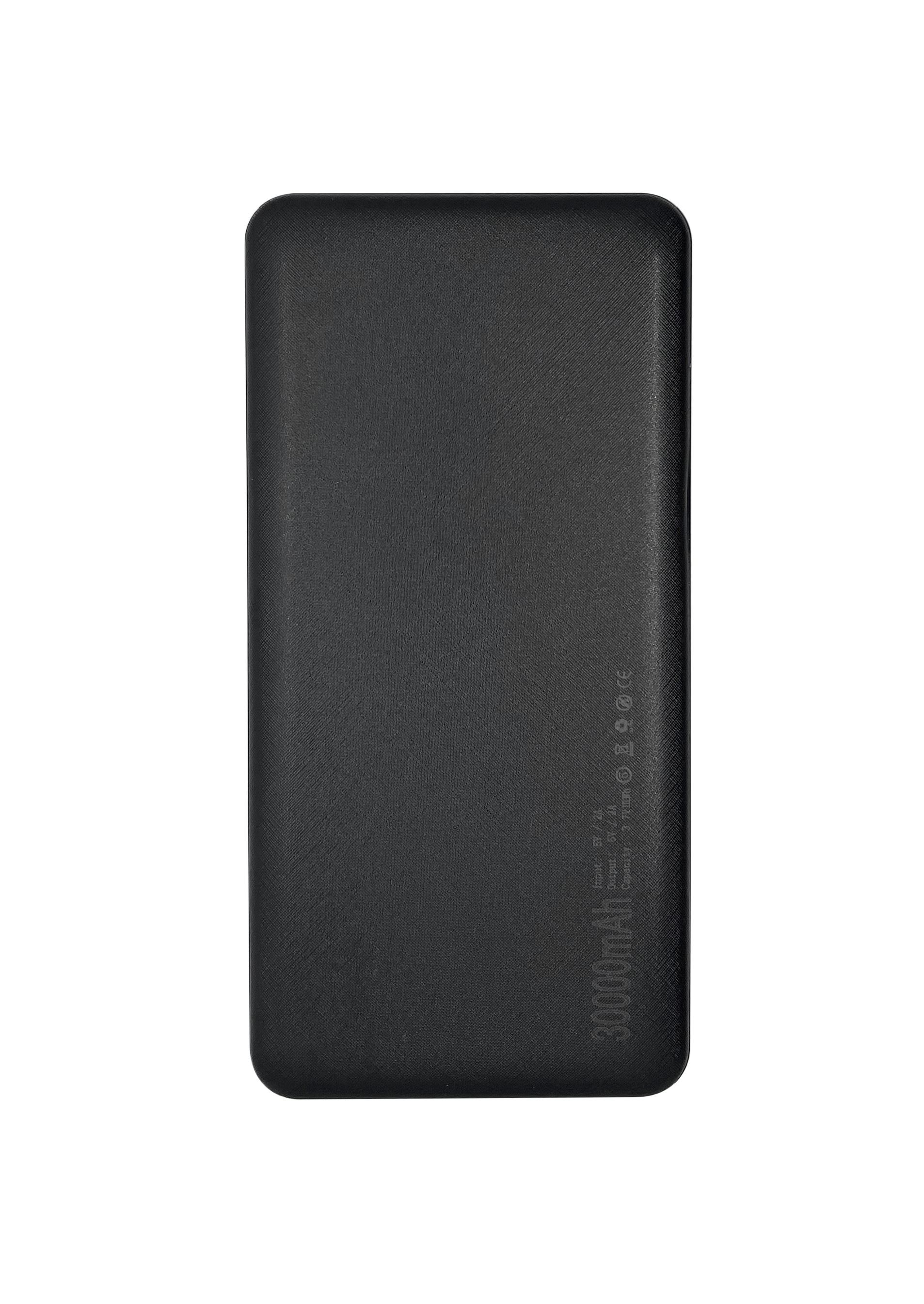 Портативна батарея 30000 mAh XON PowerBank UniLink (UC3N 5993) Чорна