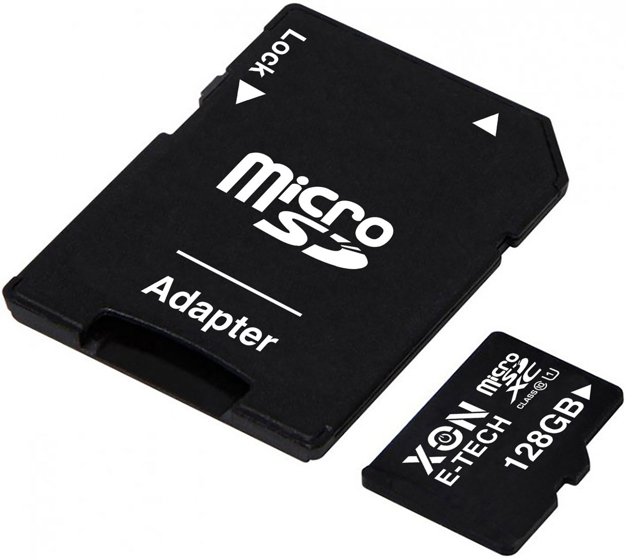 Карта пам'яті XON microSDXC 128GB Class 10 UHS-I + SD adapter (MCSX1128BA)