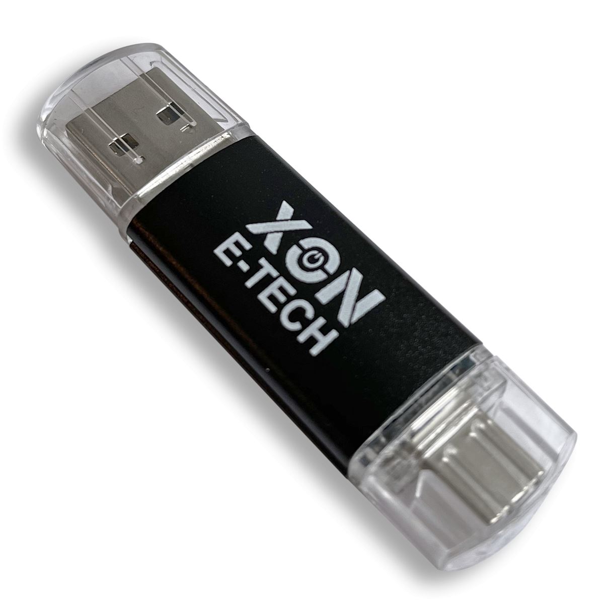 Флеш-накопитель XON FlashDrive DuoConnect 128GB (USB 3.0 + USB Type-C) Black (LWU128)