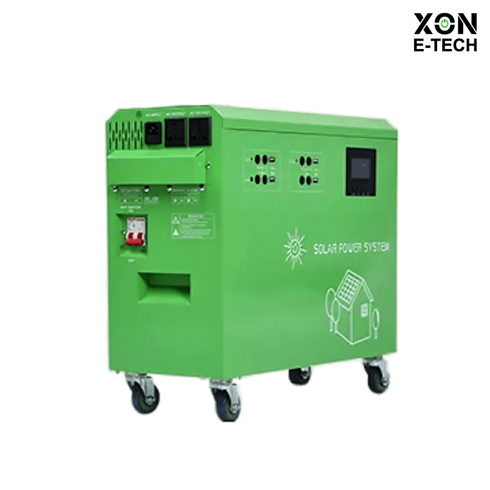 Зарядная станция с солнечными панелями XON 1200Вт*ч 1000Вт PowerStation Solar SE1012 (PSSE100120G)