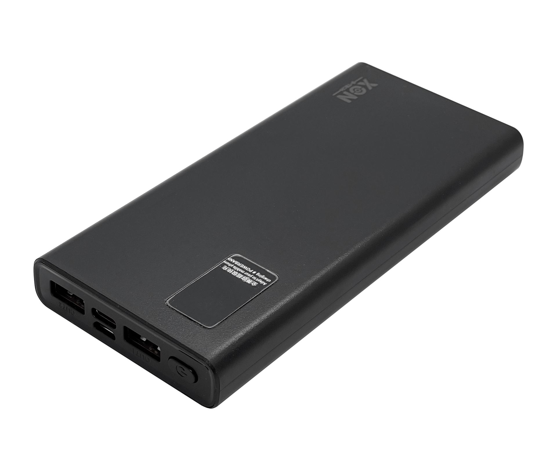 Портативна батарея 10000 mAh (PD 20W) XON PowerBank FastCharge (FC1X 6020) Чорна