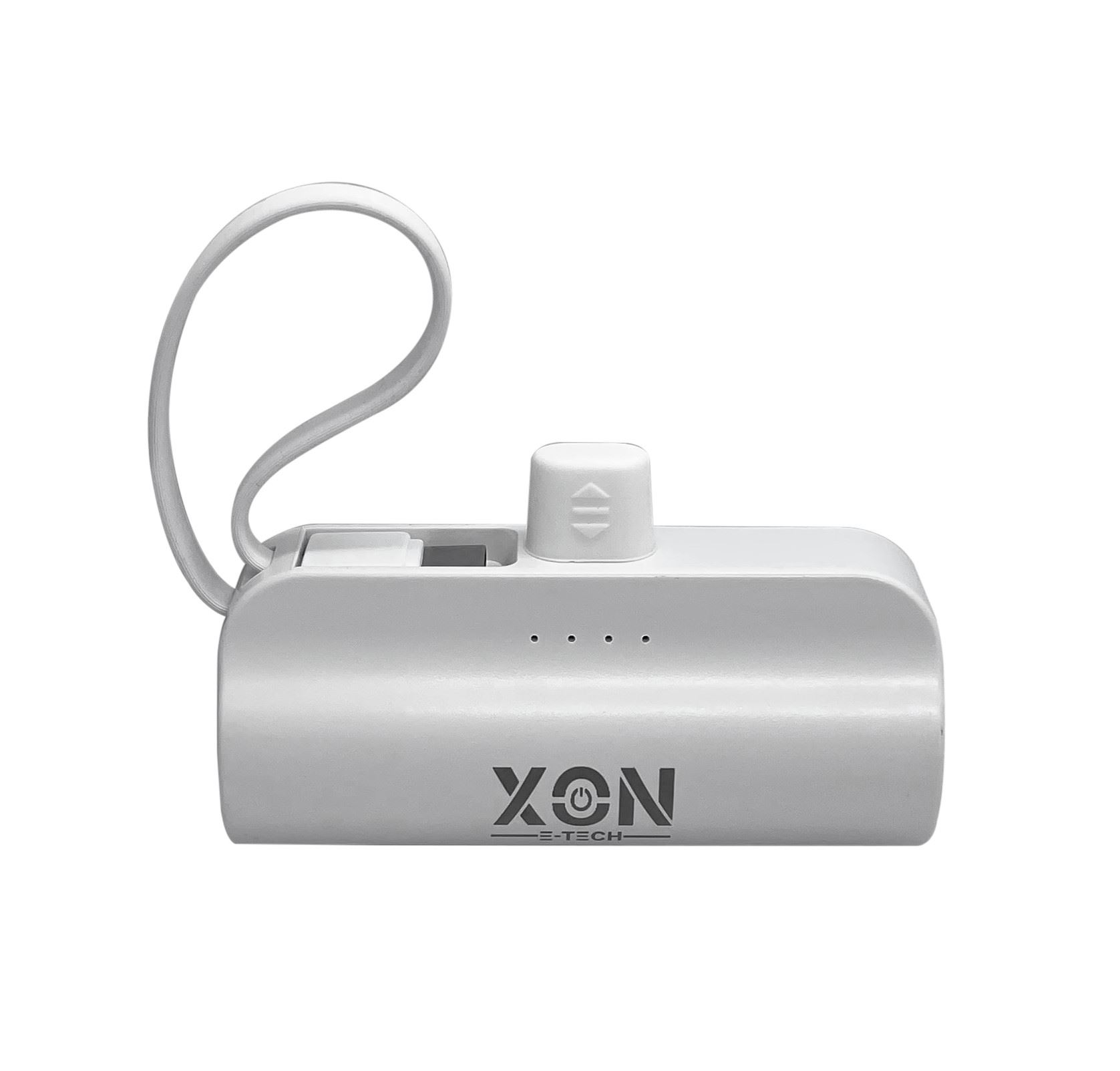 Портативна міні-батарея 5000 mAh XON PowerBank MiniCharge USB Type-C + USB Type-C (DC5CC 6747) Біла