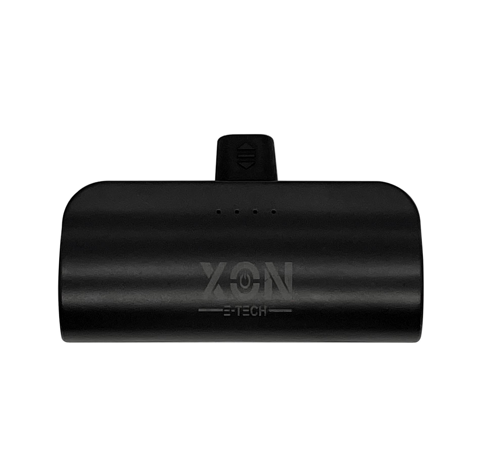 Портативна міні-батарея 5000 mAh XON PowerBank MiniCharge USB Type-C (DC5CE 6778) Чорна