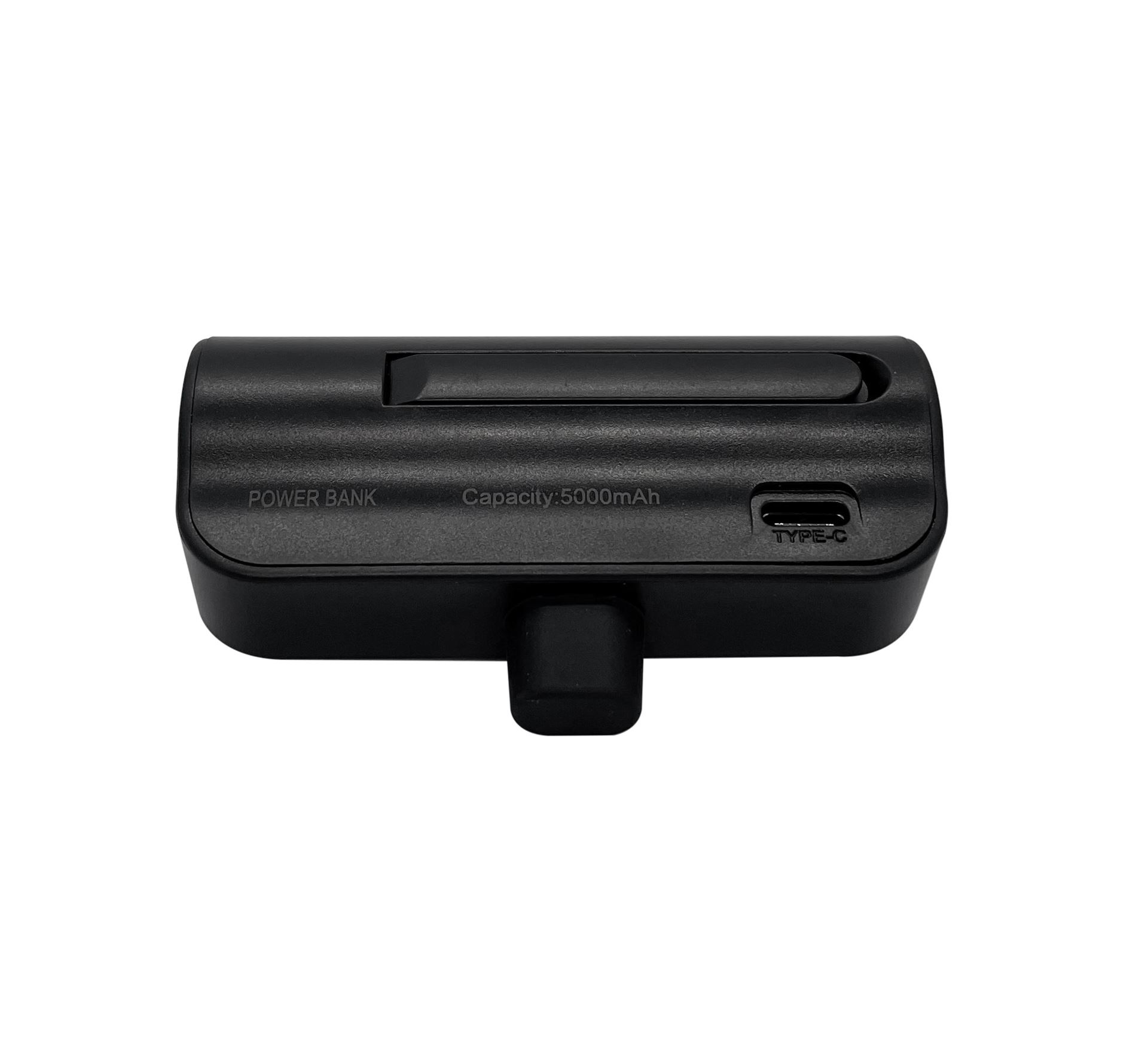 Портативна міні-батарея 5000 mAh XON PowerBank MiniCharge USB Type-C (DC5CE 6778) Чорна