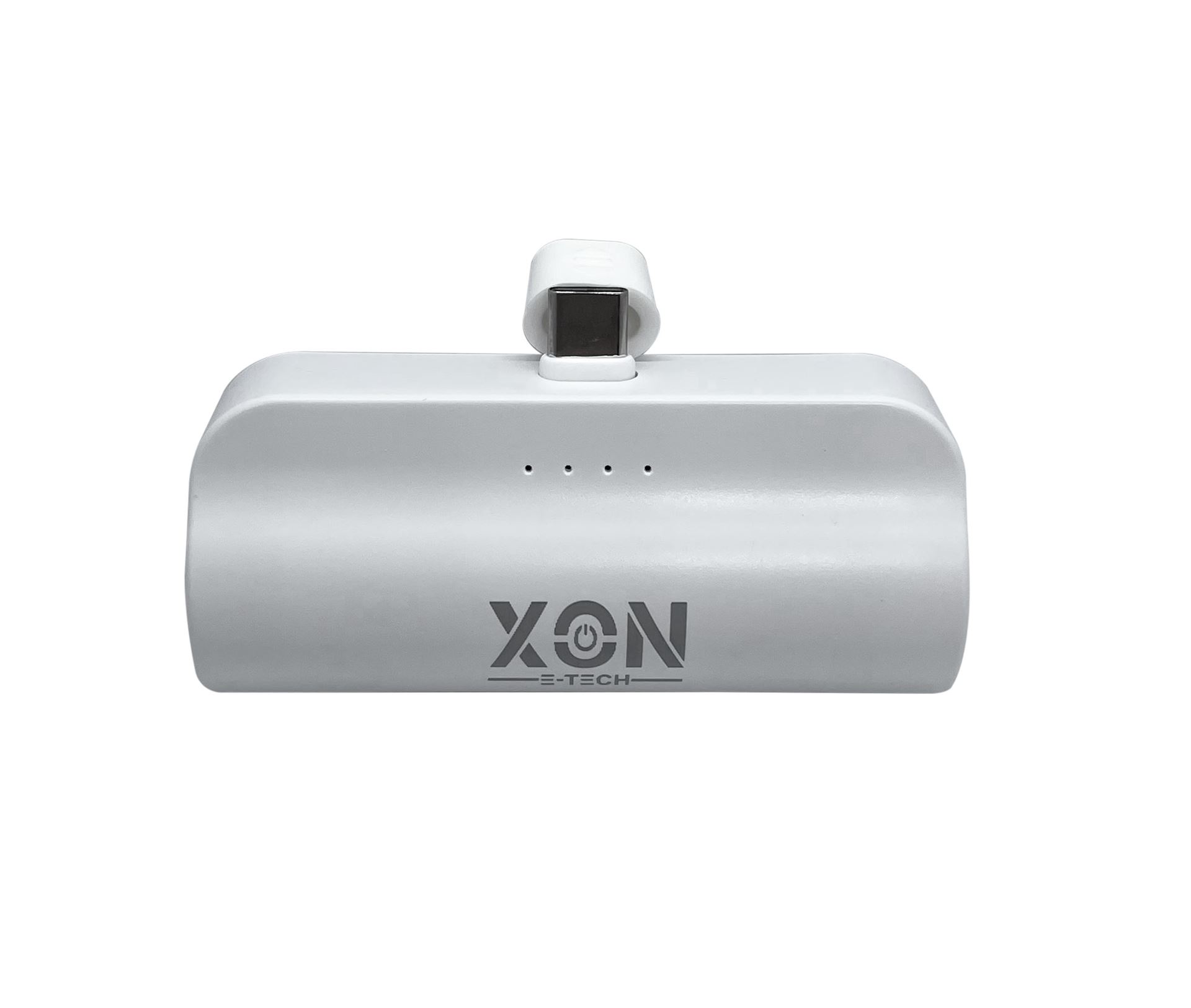 Портативна міні-батарея 5000 mAh XON PowerBank MiniCharge USB Type-C (DC5CE 6785) Біла