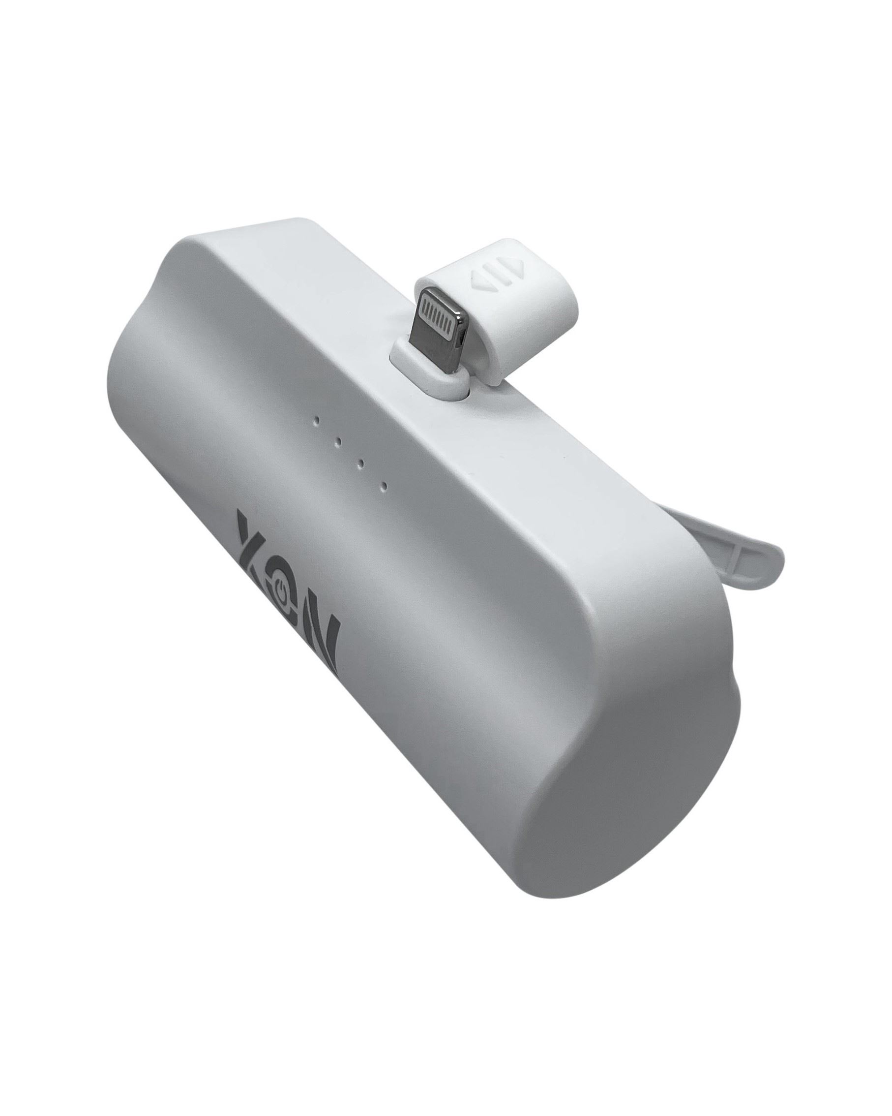 Портативна міні-батарея 5000 mAh XON PowerBank MiniCharge Lightning (DC5LE 6808) Біла