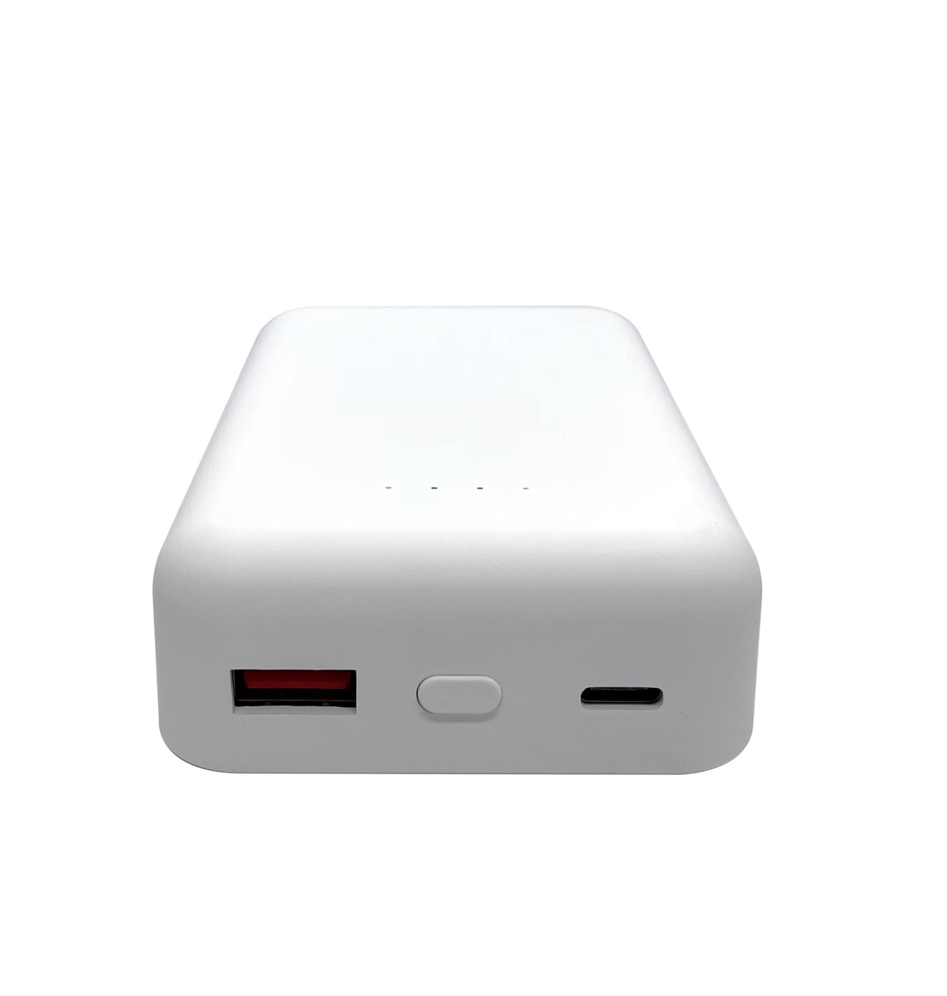 Портативна магнітна бездротова батарея 10000 mAh XON PowerBank Magsafe 15W (YC1W2 7768) Біла