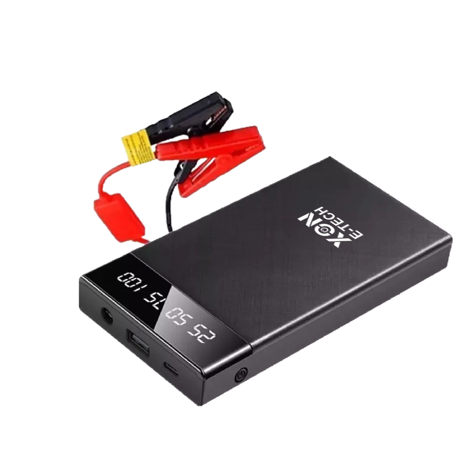 Портативна батарея 10000 mAh з функцією автозапуску XON PowerBank AutoCharge (TC1F) Black (5060948065856)