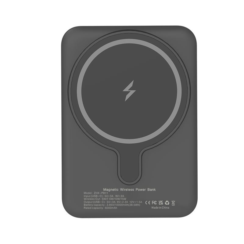 Портативна бездротова батарея XON PowerBank Magsafe 10000 mAh Black