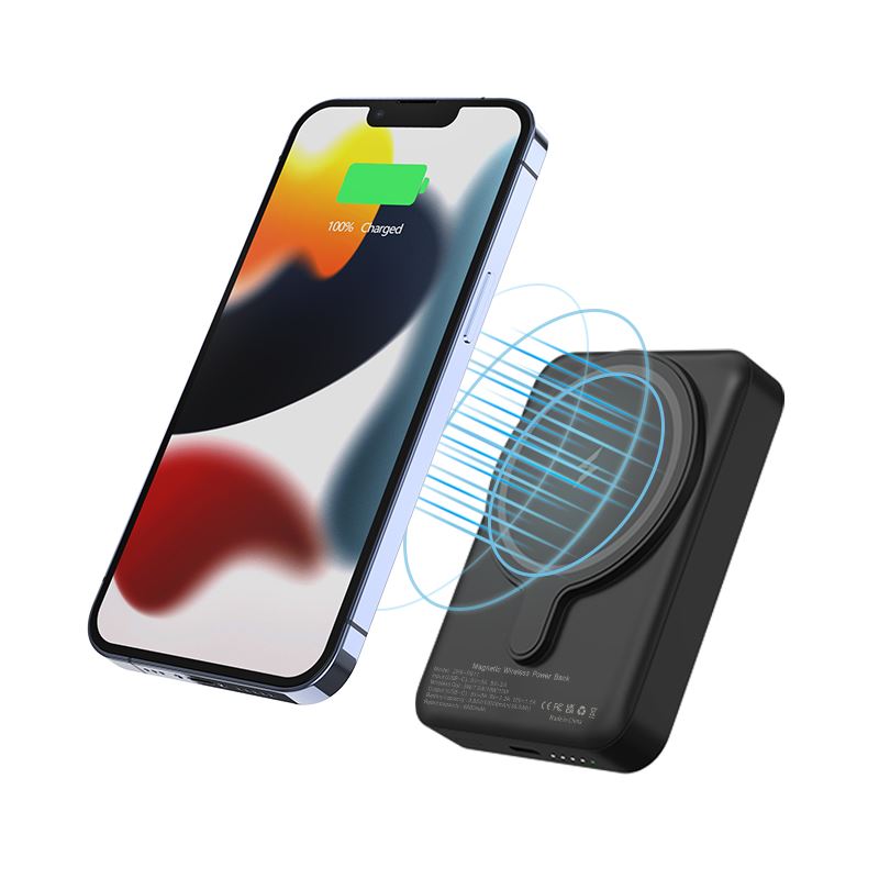 Портативна бездротова батарея XON PowerBank Magsafe 10000 mAh Black