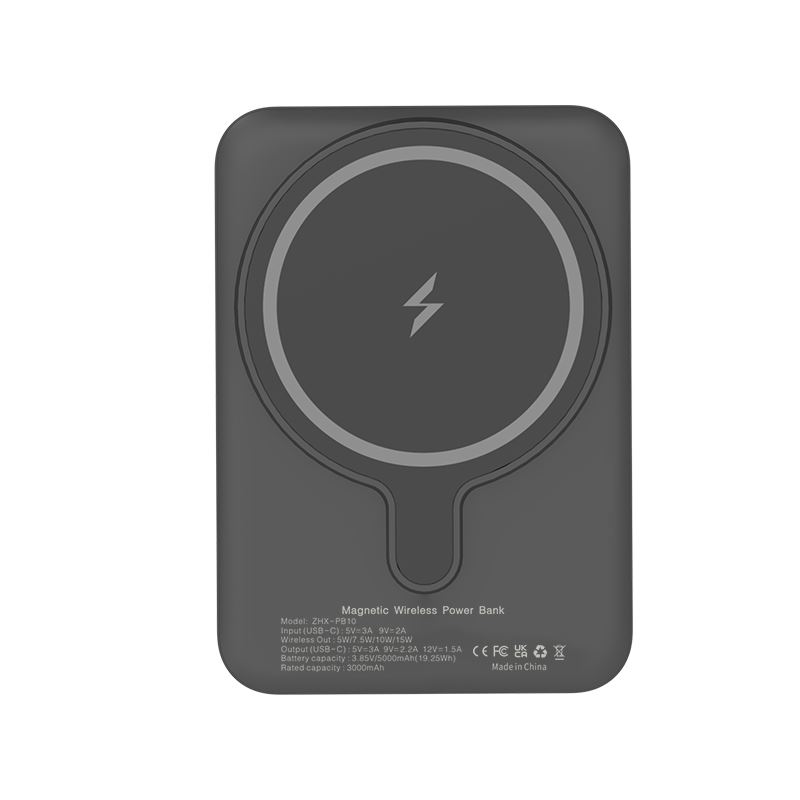 Портативна бездротова батарея XON PowerBank Magsafe 5000 mAh Black