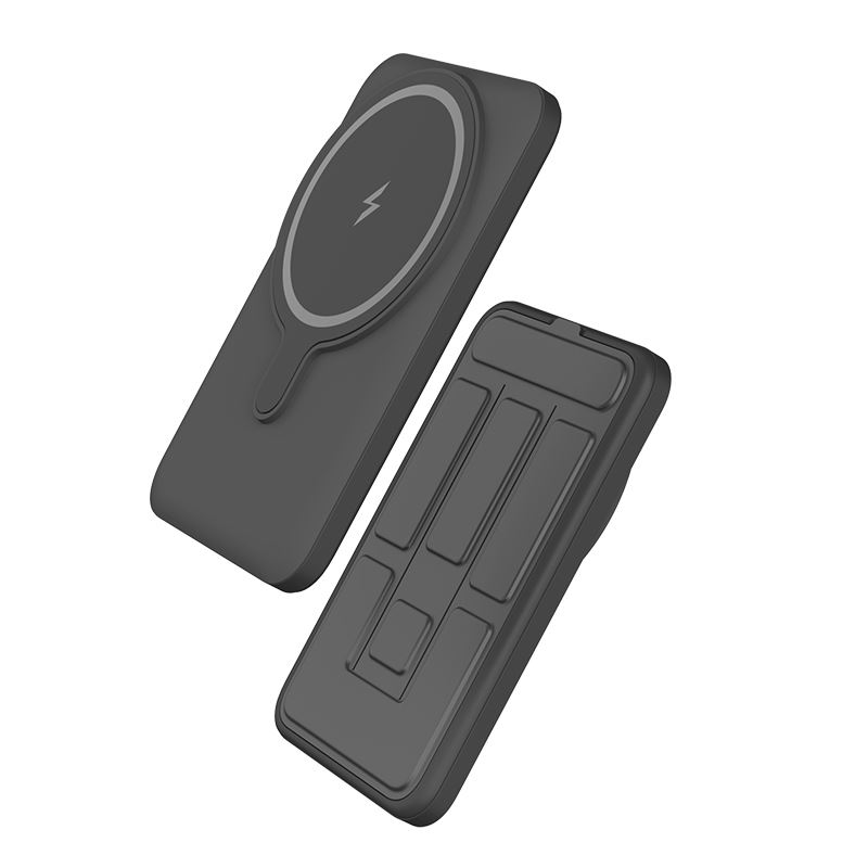 Портативна бездротова батарея XON PowerBank Magsafe Stand 5000 mAh Black