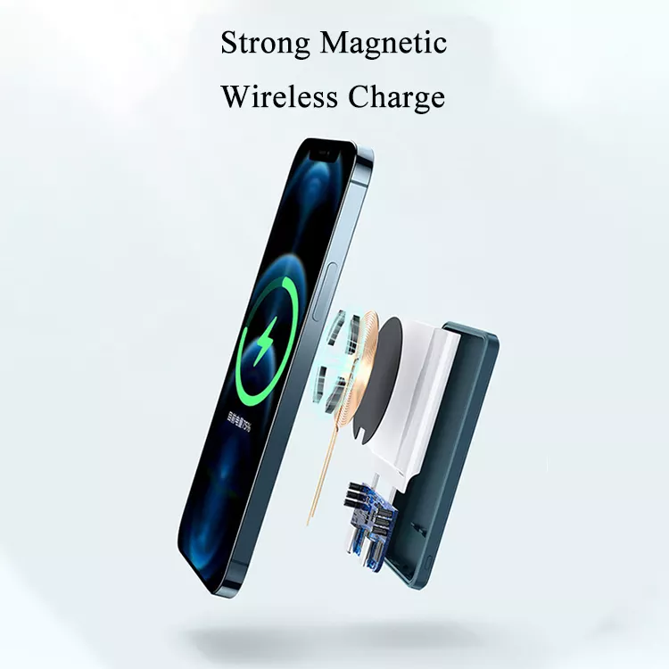 Портативная беспроводная батарея XON PowerBank Magsafe X1 5000 mAh Black