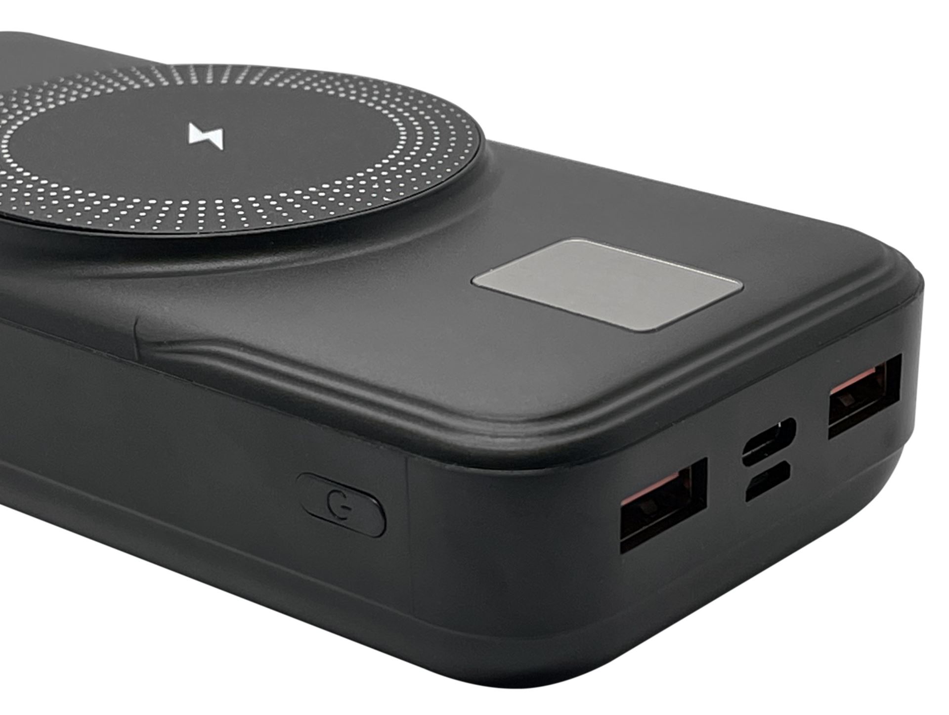 Портативна бездротова батарея 20000 mAh 15W XON PowerBank AirLink (AC2X2) Black (5060948063210)