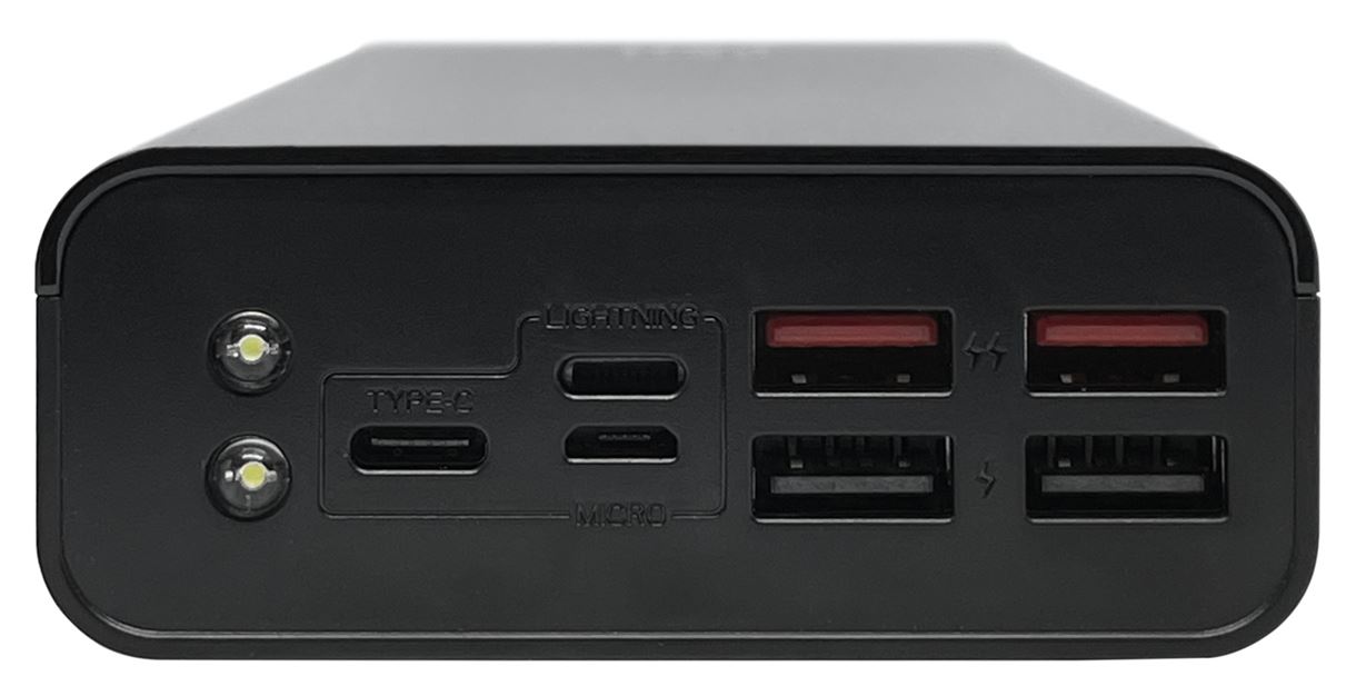 Портативная батарея 30000 mAh XON PowerBank MaxCharge (WC3X) Black (5060948063005)