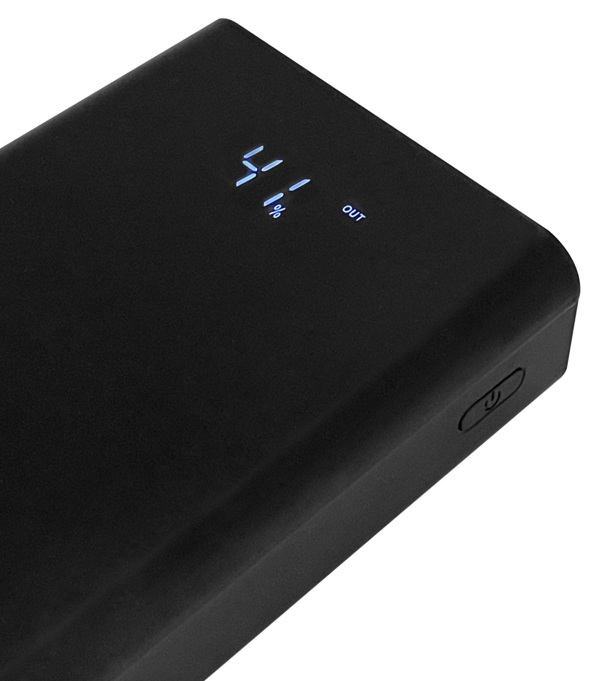 Портативная батарея 30000 mAh XON PowerBank MaxCharge (WC3X) Black (5060948063005)