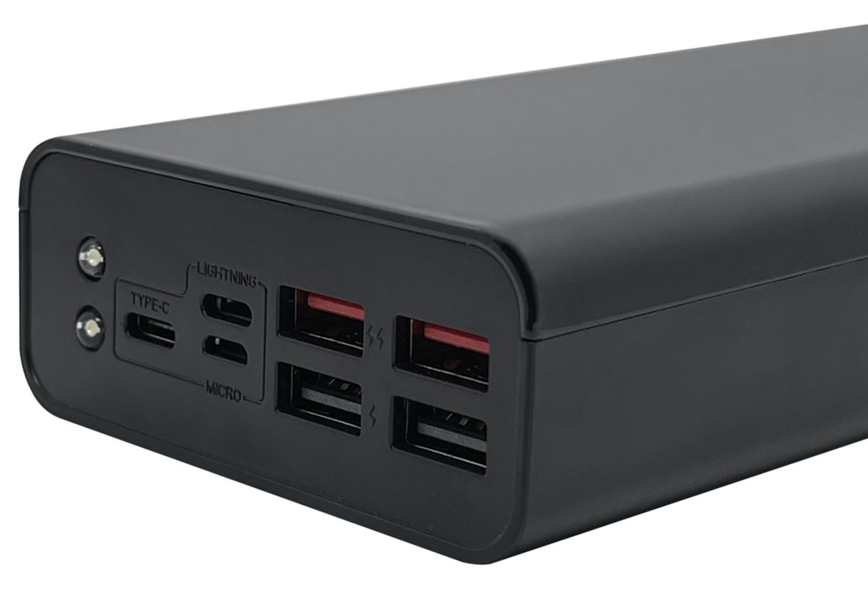 Портативная батарея 30000 mAh XON PowerBank MaxCharge (WC3X) Black (5060948063005)