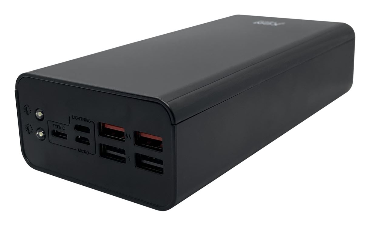 Портативная батарея 50000 mAh XON PowerBank MaxCharge (WC5X) Black (5060948063029)