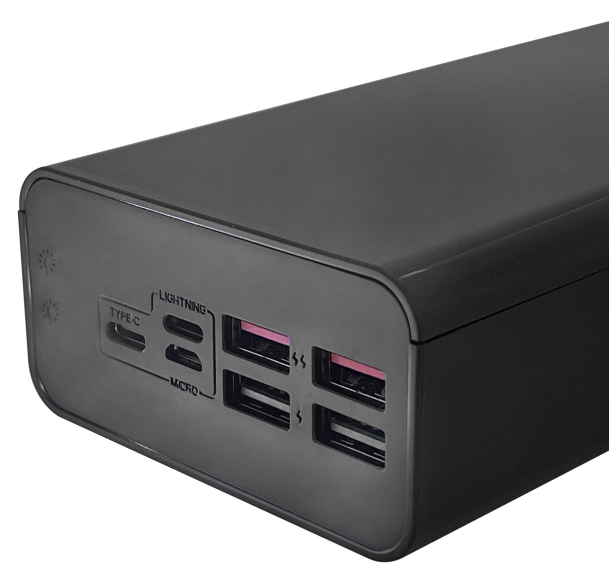 Портативная батарея 50000 mAh XON PowerBank MaxCharge (WC5X) Black (5060948063029)