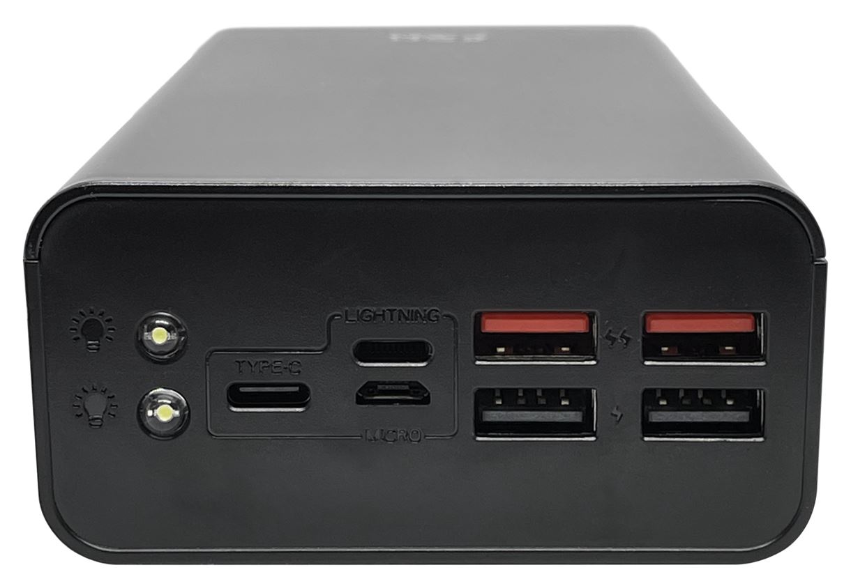 Портативная батарея 50000 mAh XON PowerBank MaxCharge (WC5X) Black (5060948063029)