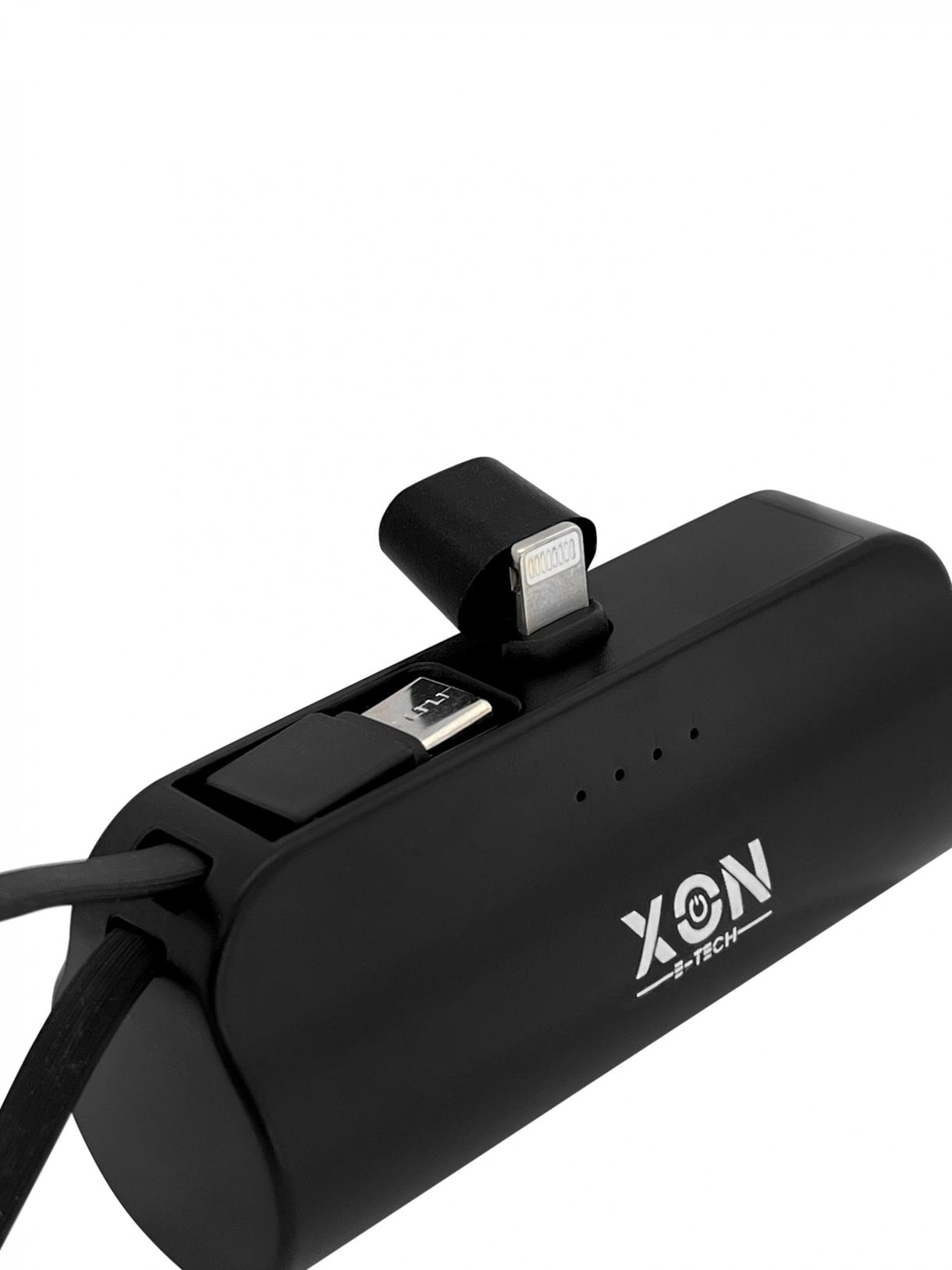 Портативна mini-батарея 4500 mAh XON PowerBank MiniCharge Lightning + USB Type-C (MC4A) Black (5060948063920)
