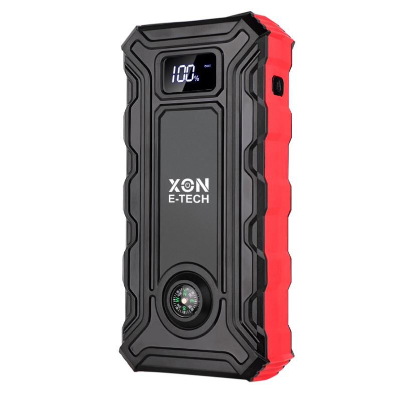 Портативна батарея 25000 mAh з функцією автозапуску 500A (peak 1000A) XON PowerBoost (TC1N 5887) Чорна