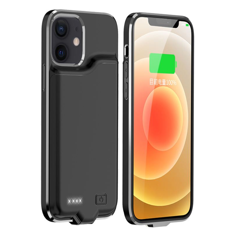 Чохол-акумулятор XON PowerCase для Apple iPhone 12 / 12 Pro 5500 mAh Black