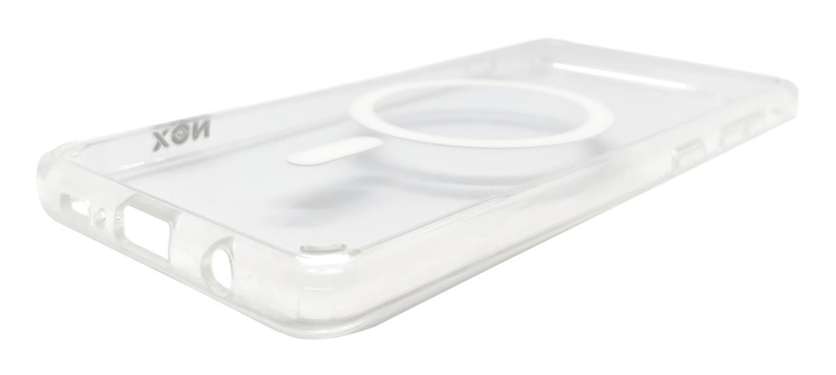 Чохол з бездротовою батареєю XON 10000 mah для Samsung S10 Plus BatteryCase Прозорий / Чорний (3128)