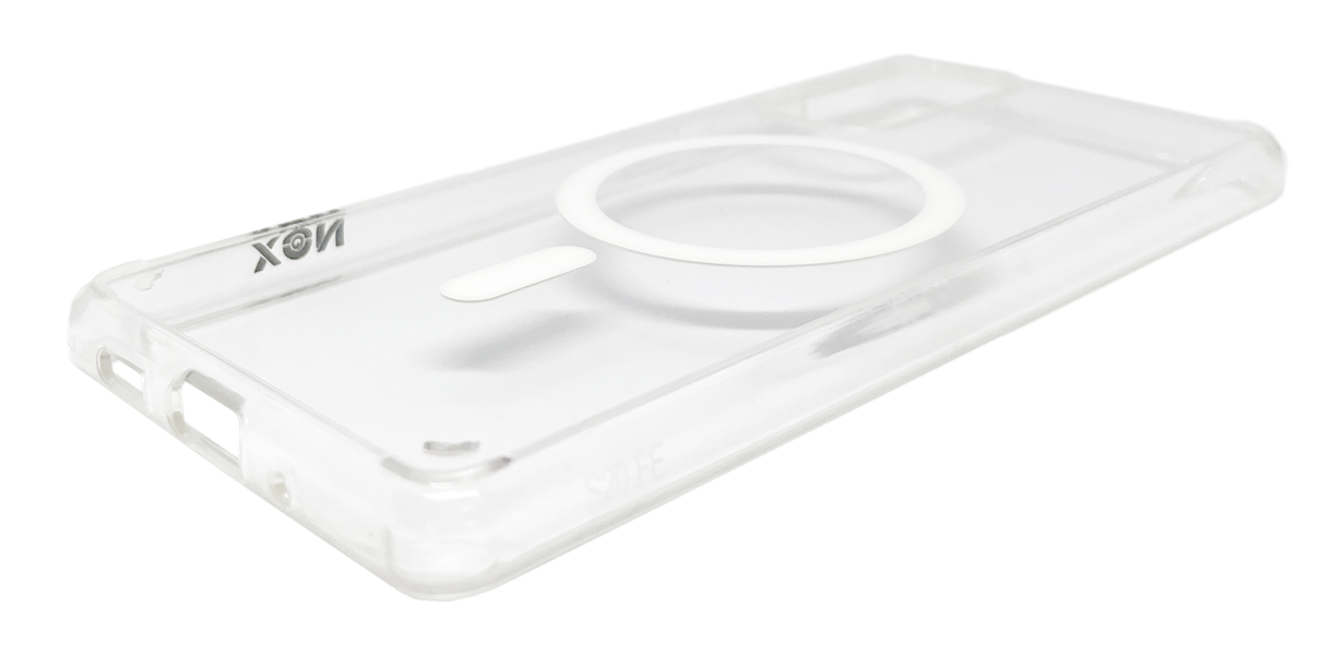 Чохол з бездротовою батареєю XON 10000 mah для Samsung S20 FE BatteryCase Прозорий / Чорний (3128)
