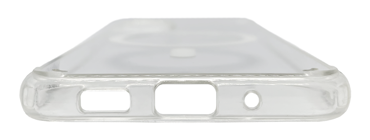 Чохол з бездротовою батареєю XON 10000 mah для Samsung S20 Plus BatteryCase Прозорий / Чорний (3128)