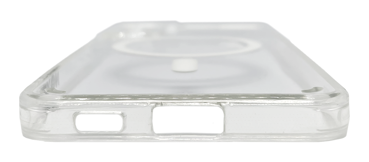Чохол з бездротовою батареєю XON 10000 mah для Samsung S21 Plus BatteryCase Прозорий / Чорний (3128)