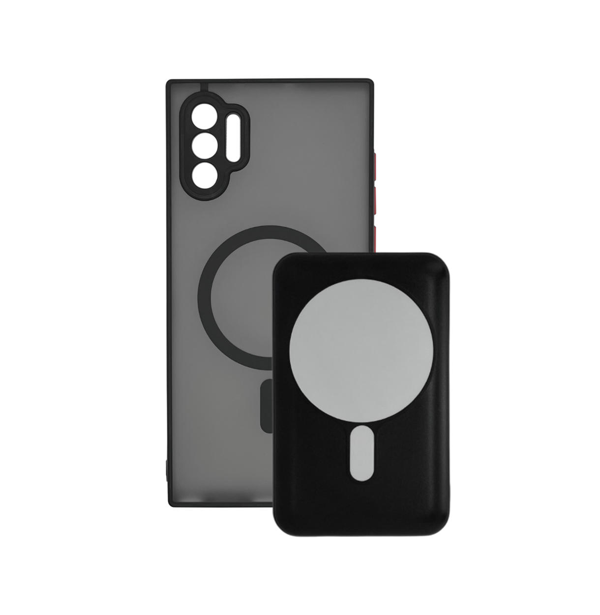 Чохол з бездротовою батареєю XON 10000 mah для Samsung Note 10 Plus BatteryCase Чорний (3128)