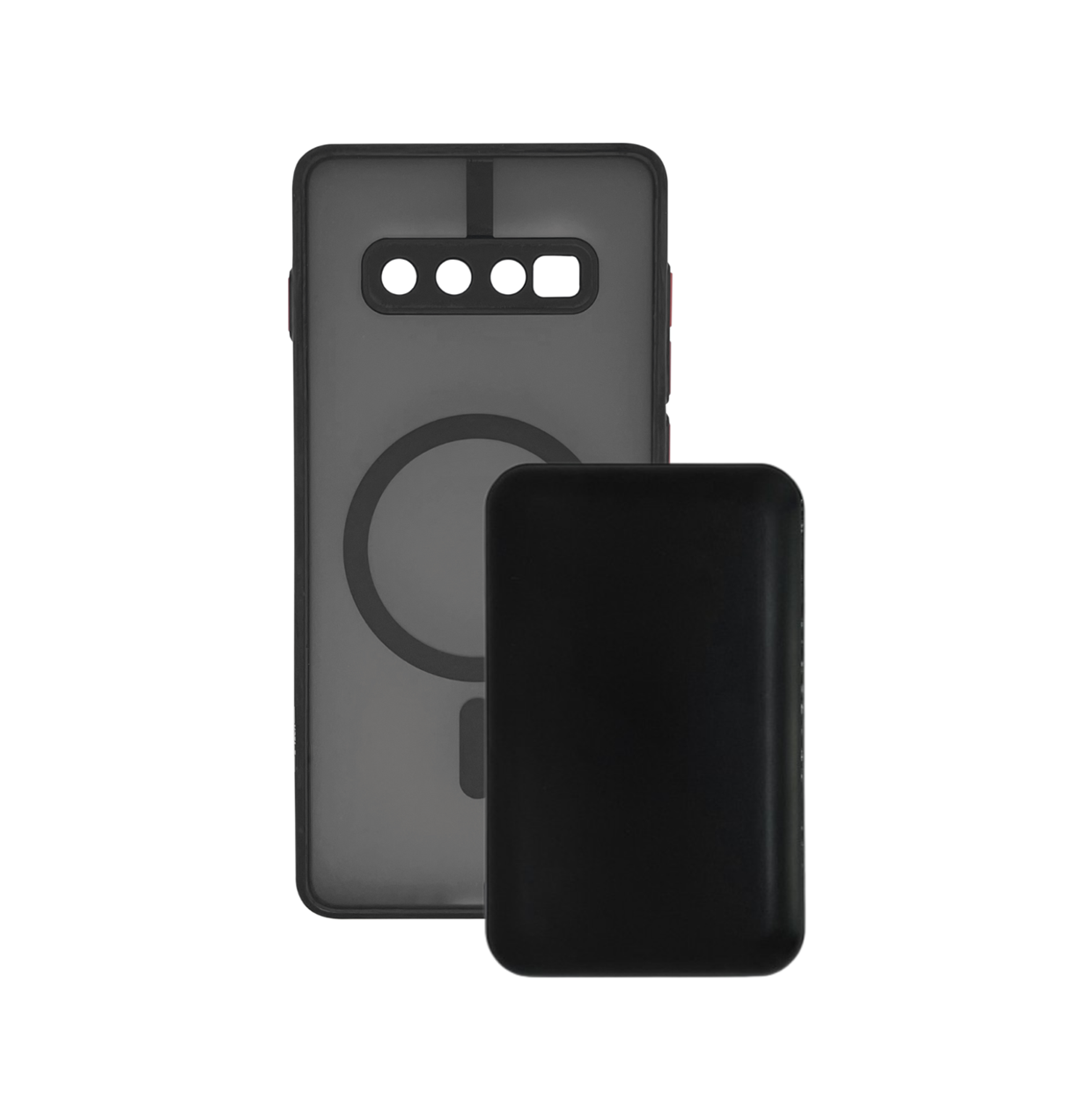 Чохол з бездротовою батареєю XON 10000 mah для Samsung S10 Plus BatteryCase Чорний (3128)