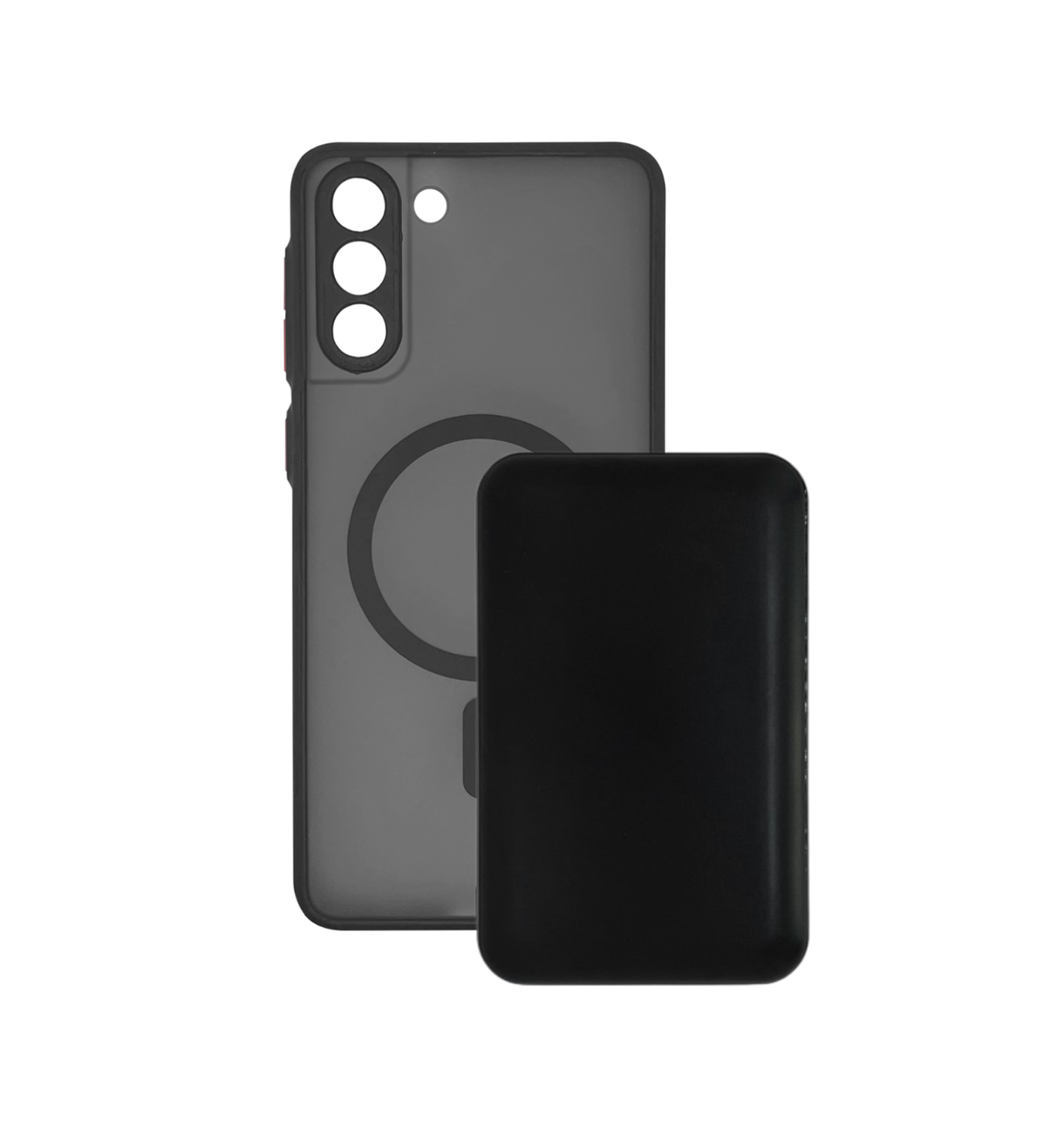 Чохол з бездротовою батареєю XON 10000 mah для Samsung S21 Plus BatteryCase Чорний (3128)