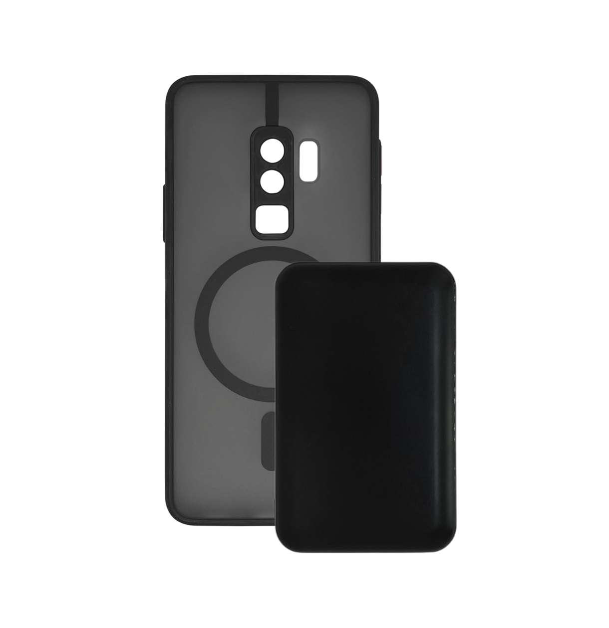 Чохол з бездротовою батареєю XON 10000 mah для Samsung S9 Plus BatteryCase Чорний (3128)