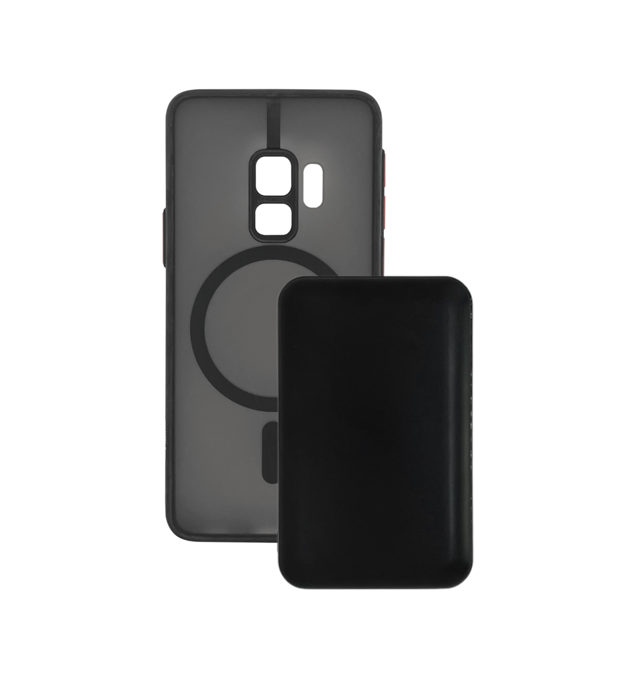 Чохол з бездротовою батареєю XON 10000 mah для Samsung S9 BatteryCase Чорний (3128)