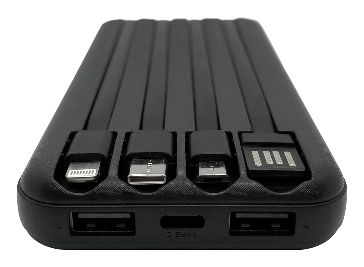 Портативная батарея 10000 mAh XON PowerBank MultiLink (MC1C) Black (5060948062916) New