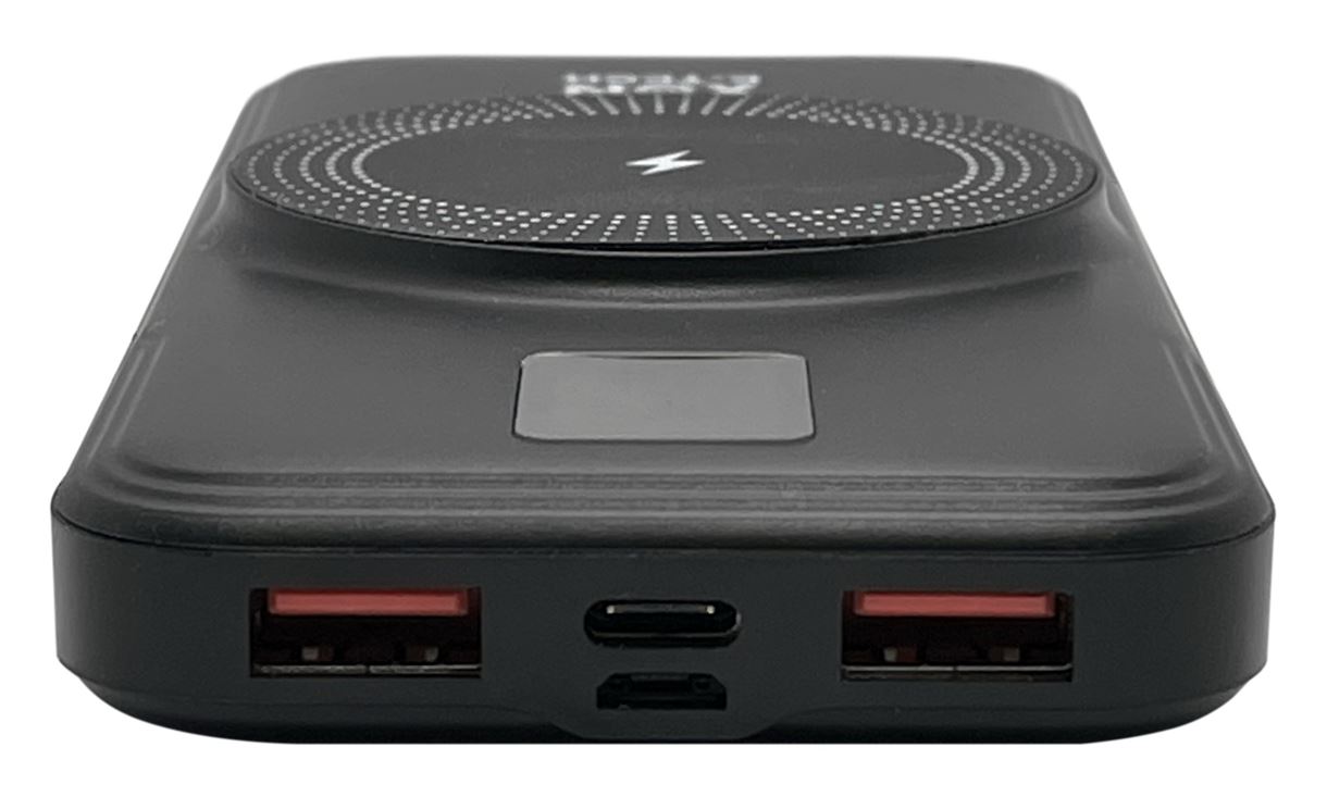 Портативна бездротова батарея 10000 mAh 15W XON PowerBank AirLink (NC1X2) mAh Black (5060948063180)