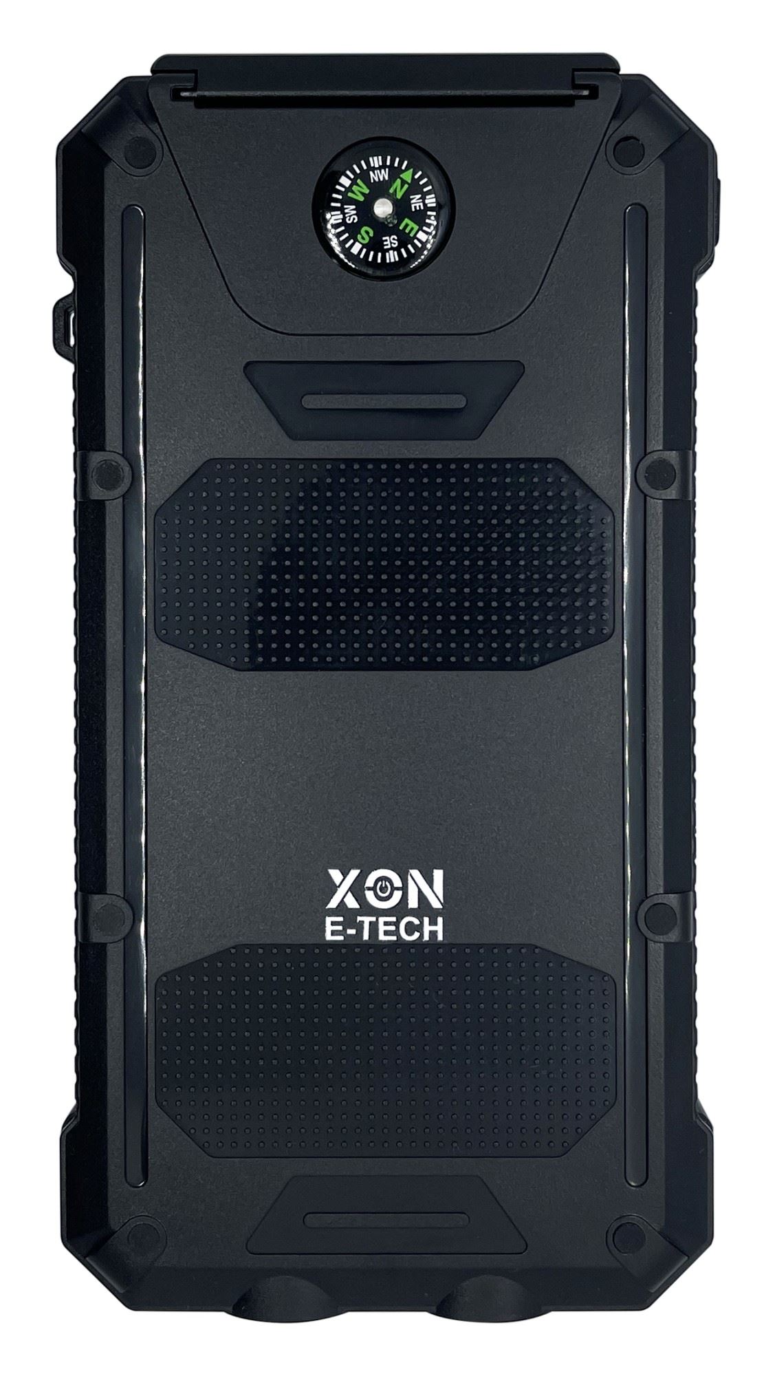 Портативная батарея 30000 mAh с функцией зарядки от солнечной энергии XON PowerBank SolarCharge (TC3S) Black (5060948063272)