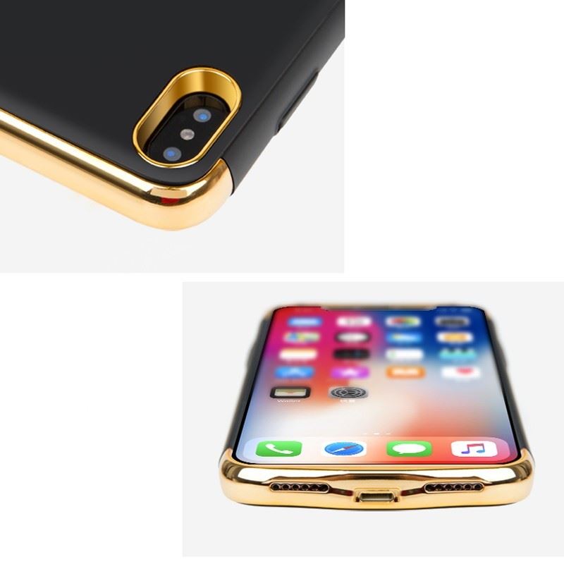 Чохол-акумулятор XON PowerCase для iPhone XS Max 6000 mAh Чорний/Золотий (PCBS1110360G 2070)