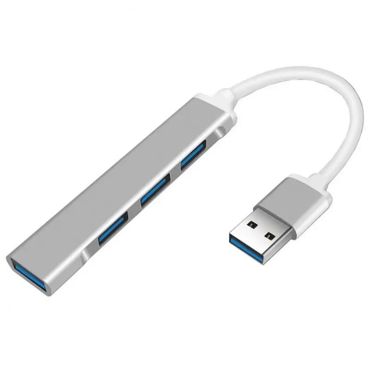 USB-хаб XON SmartLink USB3.0 + 3хUSB2.0 Grey (XUAXM041332G)