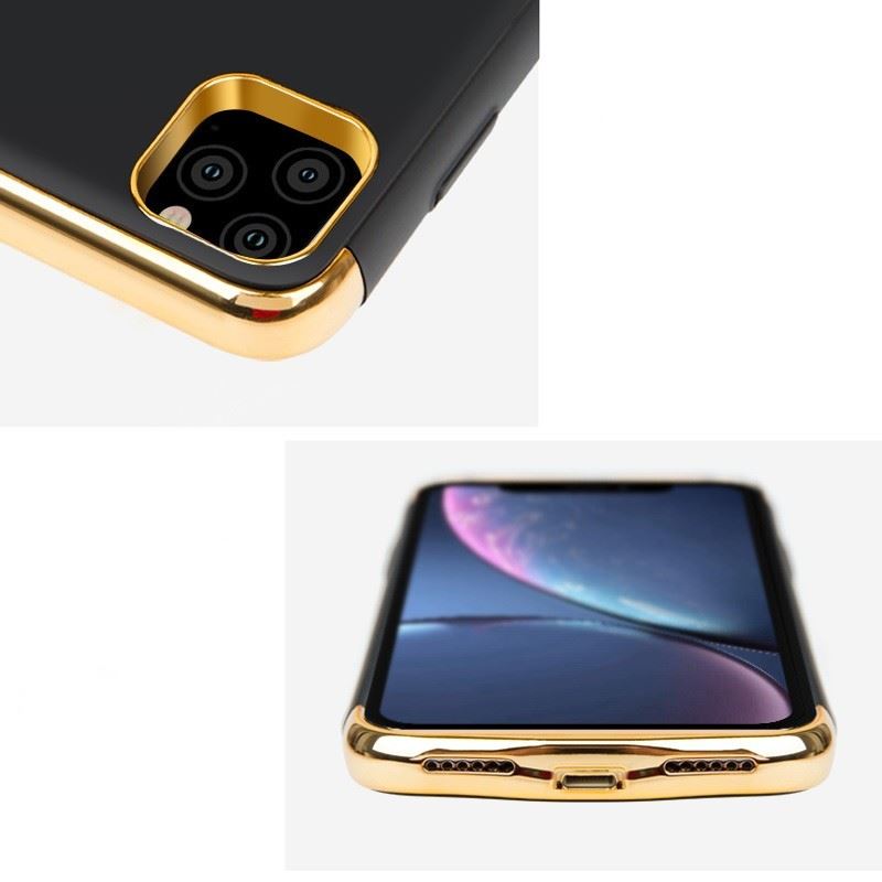 Чохол-акумулятор XON PowerCase для iPhone 12 Pro Max 5500 mAh Чорний/Золотий (PCBS1112455G 2971)