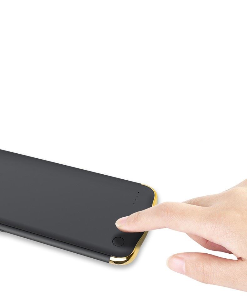 Чохол-акумулятор XON PowerCase для iPhone 12 Pro Max 5500 mAh Чорний/Золотий (PCBS1112455G 2971)