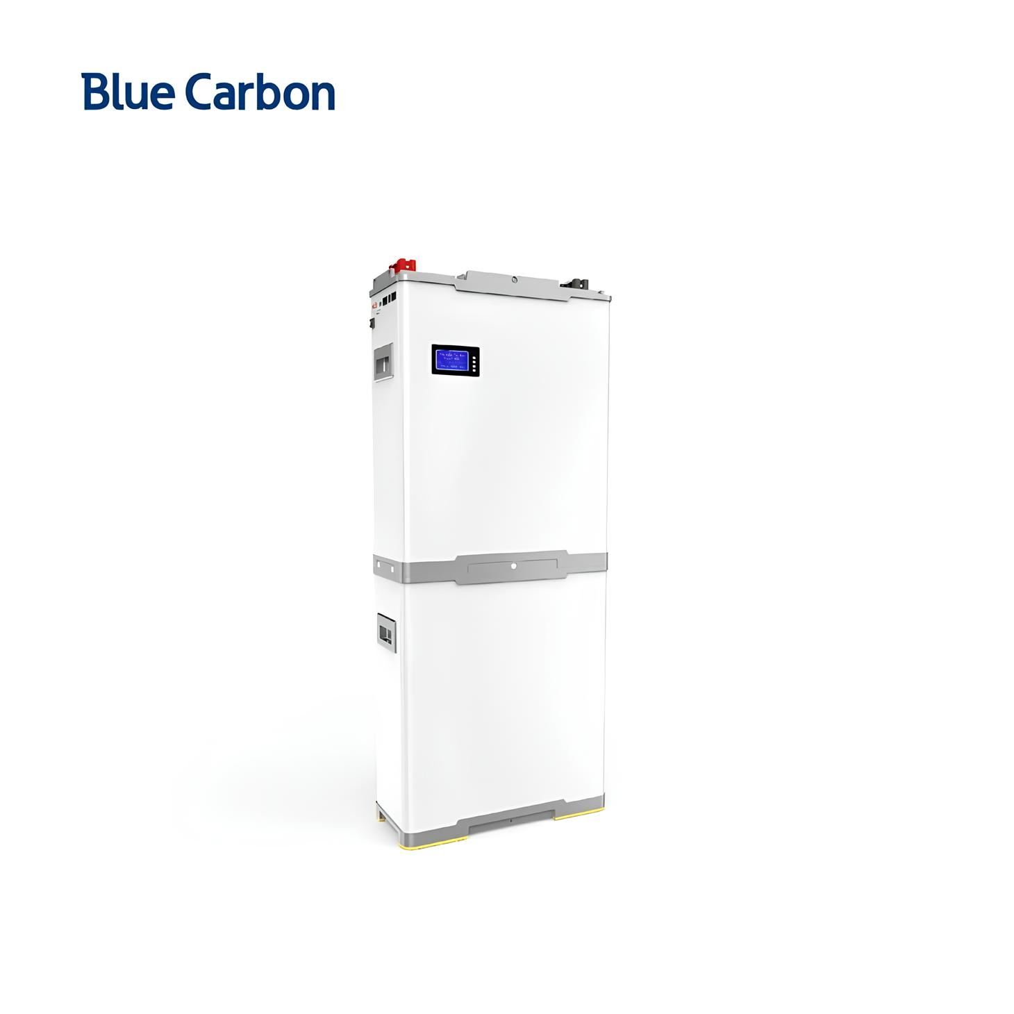 Акумулятор LiFePO4 Blue Carbon 51.2V 300Ah PowerBattery (XBLFSD4830AW 3206) Білий