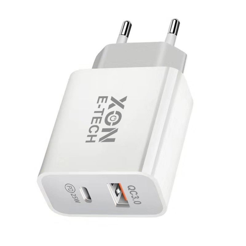 Зарядний пристрій XON PowerCharge 25W (PD25) USB Type-C (PCCW0025AC0W 5894) Білий