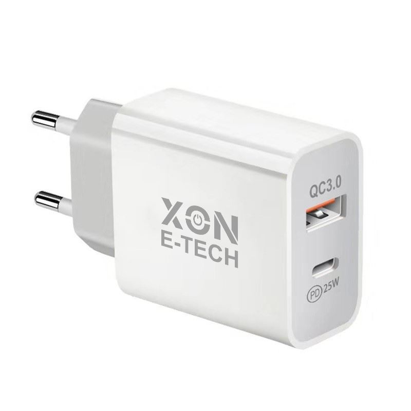 Зарядний пристрій XON PowerCharge 25W (PD25) USB Type-C (PCCW0025AC0W 5894) Білий