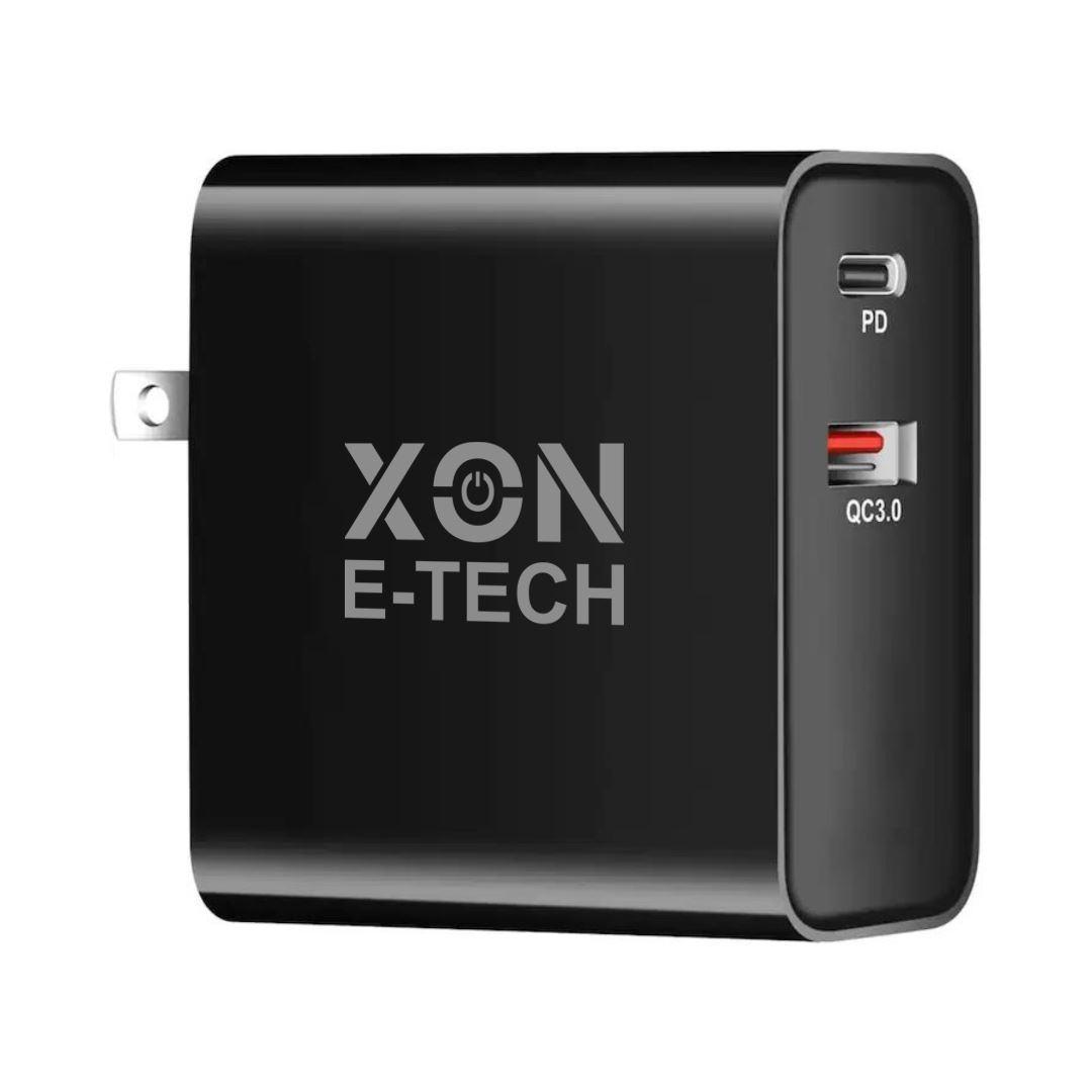 Зарядний пристрій XON PowerCharge 65W (PD65) USB Type-C (PCCW0065AC0B 5917) Чорний