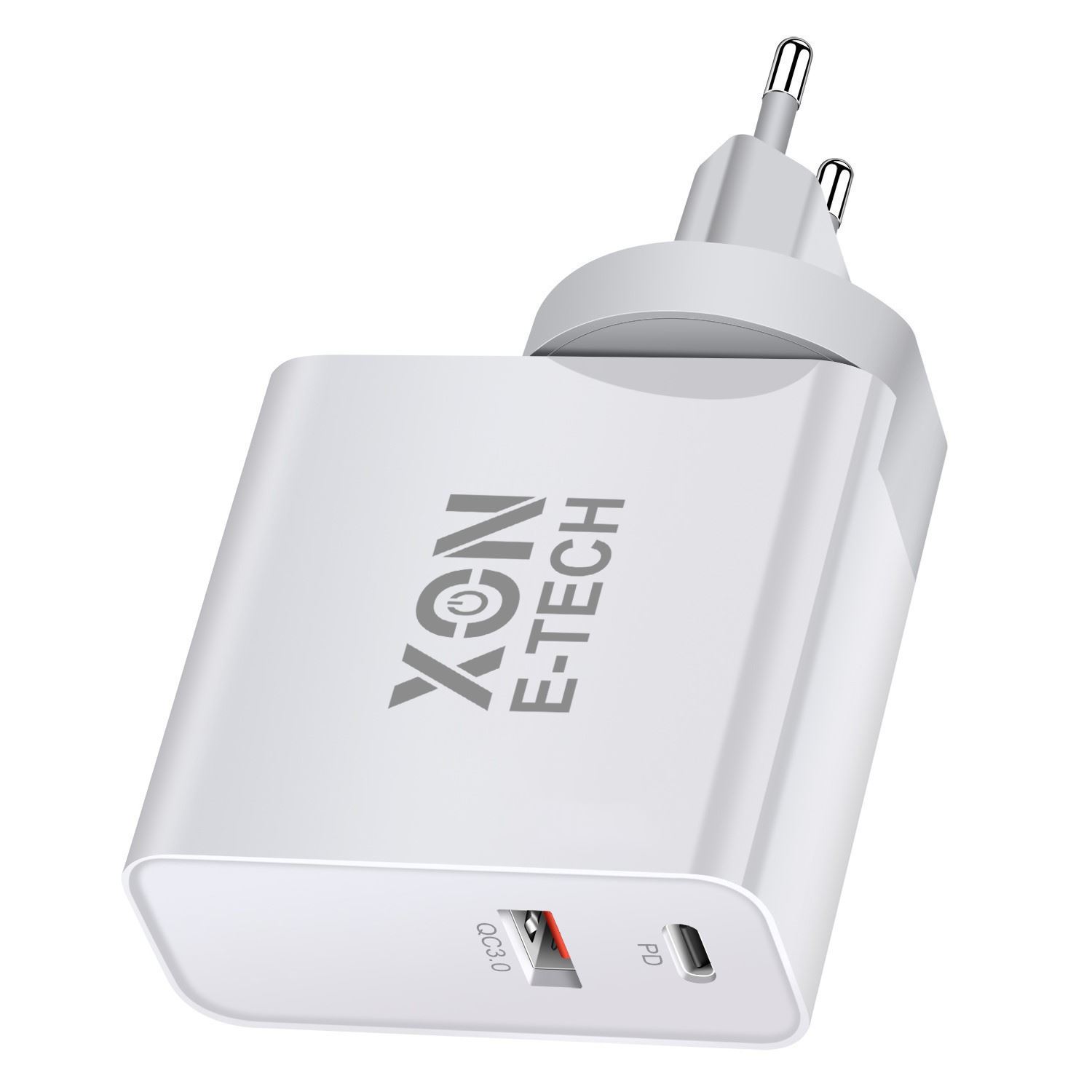Зарядний пристрій XON PowerCharge 65W (PD65) USB Type-C (PCCW0065AC0W 5924) Білий