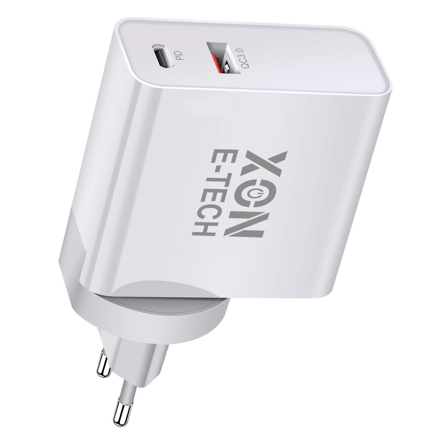Зарядний пристрій XON PowerCharge 65W (PD65) USB Type-C (PCCW0065AC0W 5924) Білий
