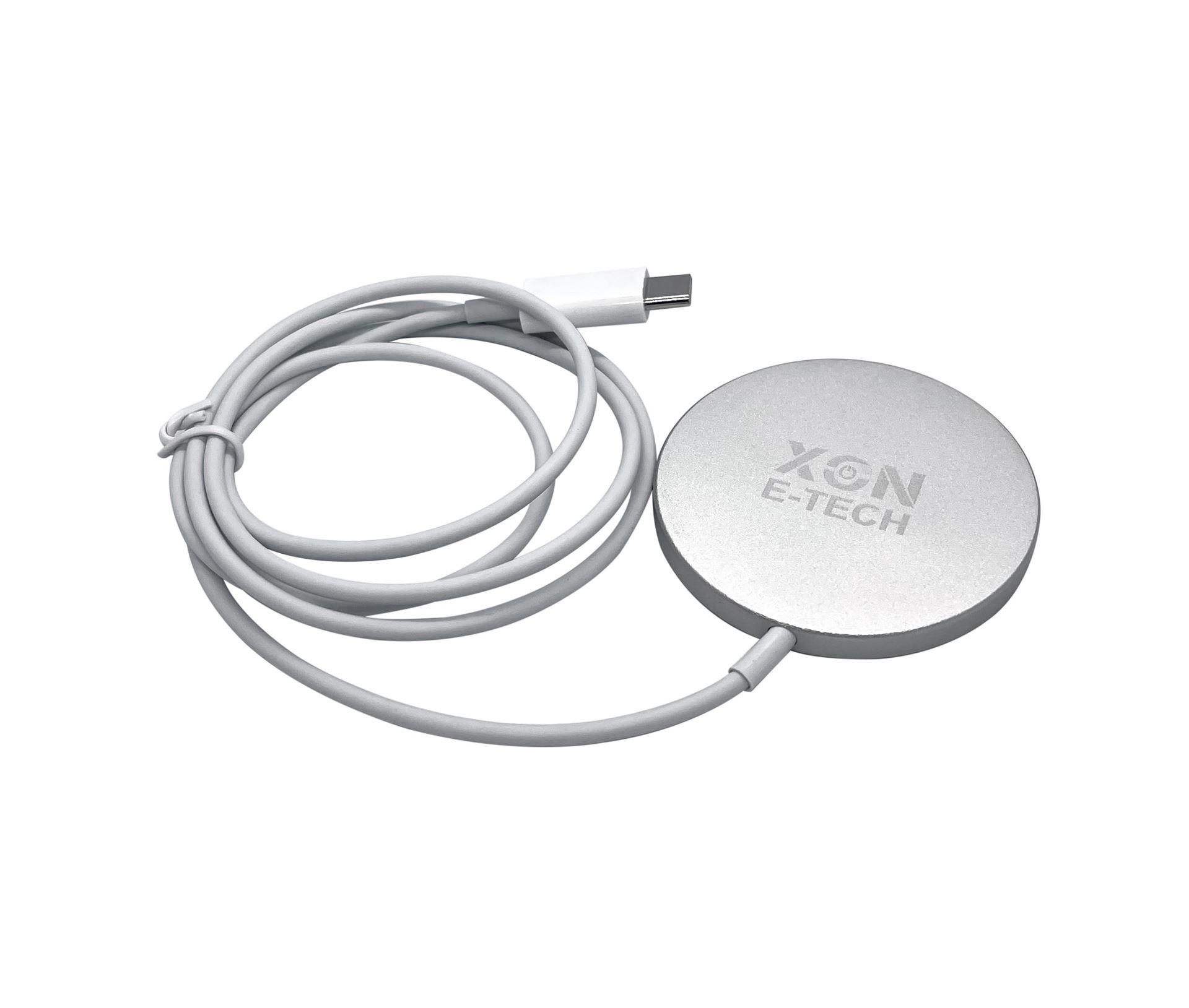 Безротовий магнітний зарядний пристрій XON AirCharge MagLink M1 (15W) USB Type-C (AM1CW 5962) Білий